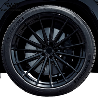 BW 1 Buah Roda Mobil Penumpang Glossy Black Multi Spoke Forging Wheels Ukuran 18 19 20 21 22 Inch 5x114.3 5x120 5x127 5x130 5x112