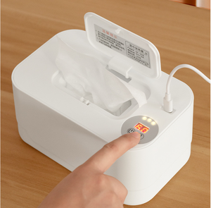 <span class=keywords><strong>Calentador</strong></span> <span class=keywords><strong>de</strong></span> <span class=keywords><strong>toallitas</strong></span> húmedas para bebés USB portátil con pantalla LED Dispensador <span class=keywords><strong>de</strong></span> toallas húmedas - Product Image 4