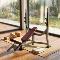 Ensemble complet d'équipements de musculation professionnels à charge sélective par poulie pour club de fitness