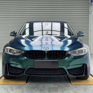 M3 tarzı geniş BMW için gövde kiti F30 M3 vücut kiti 2013-2018 yan etekler egzoz borusu kaput çamurluk Grille bmw f30 geniş bodykit - Product Image 5