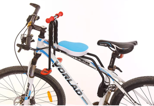 Porte bébé à dégagement rapide, siège de vélo électrique avec selle avant de sécurité pour enfants - Product Image 2
