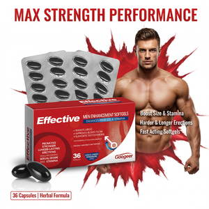 Cápsulas Softgel para Aumento Masculino com Pó de Maca, Ginseng e Peptídeos de Ostra, Suplemento Dietético para Desempenho, Energia e Vitalidade - Product Image 3