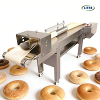 Mini machine automatique de formage de pain et de bagels, diviseuse de pâte commerciale pour beignets, équipement de boulangerie 220V, haute productivité, en métal