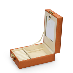 Boîte de rangement portable pour bijoux, design moderne, personnalisable avec logo, vente directe usine - Product Image 3