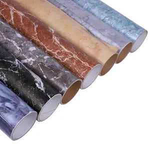 공장 공급 저렴한 신뢰할 수있는 품질 돌담 종이 롤 3D 벽돌 Pvc 자기 접착제 벽지 거실