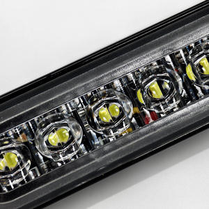 Feux de signalisation d'urgence 6 LED 12V-24V, lampe de signalisation de sécurité, clignotant, grille, lumière d'avertissement extérieure pour voitures et camions - Product Image 4