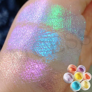 Marca MCESS, MUESTRAS GRATIS, Sombra de Ojos Duocromática, Brillo Labial, Lápiz Labial, Pigmentos en Polvo Veganos y Libres de Crueldad Animal, Mermaid Forest - Product Image 1