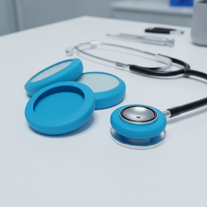 Capa Protetora de Silicone de Grau Médico para Estetoscópio com Design Anti-queda em Estilo Envolvente em Forma de C e Cor Personalizada - Product Image 2