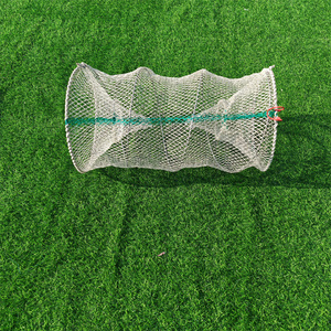 Crevettes Homard Cage Piège Anneau Rond Filet De Pêche Durable PP PE Nylon Acier Acier Inoxydable Cadre <span class=keywords><strong>Crevette</strong></span> Anguille Poisson Autre Vie Marine - Product Image 3
