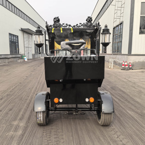 Carroza Fúnebre Eléctrica Negra Dorada de la Mejor Calidad, Carroza para Ataúdes, Carroza Fúnebre en Venta - Product Image 3