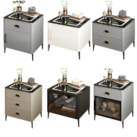 Table de chevet intelligente avec tiroir et armoire anti-humidité, fabricant de meubles sur mesure OEM directement en usine