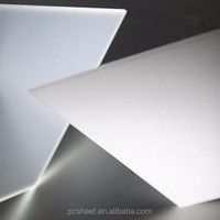 Vente en gros Feuille de diffusion de lumière en poly carbonate à surface brillante double face Feuille de diffuseur de lumière LED en plastique