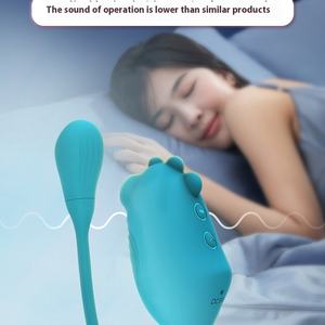 Second Tide SM Bobo Rabbit Vibrator Posterior Anus Plug con función de succión de clítoris para masturbación de marido-esposa Juguetes sexuales - Product Image 4