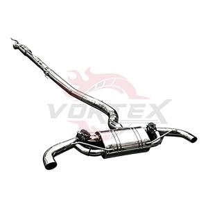 Sistema de Escape Catback con Válvulas de Acero Inoxidable Vortex para Mercedes AMG A45 A45S W177 con Tambor Central y Doble Salida de Tubo U - Product Image 2