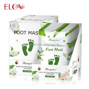 Mascarilla Exfoliante para Pies con Árbol de Té y Menta, Mascarilla para Eliminar Piel Muerta, Nueva - Product Image 2
