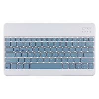 Nouveau clavier ergonomique sans fil en plastique de 12,9 pouces avec pavé tactile, design ultra fin, disposition personnalisée pour iPad et tablette