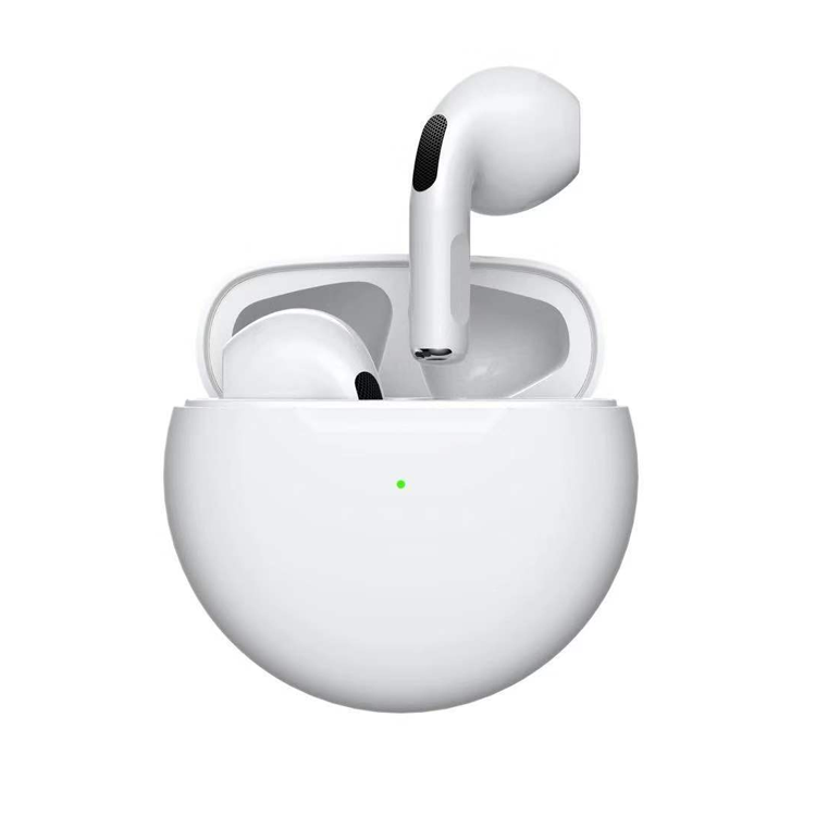 New design Headphones Pro6 Pro5 Hifi Stereo 5.0 Wireless Earphone Noise Canceling TWS earbuds For iPhone Android phone