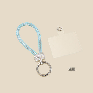 Chaîne courte pour téléphone portable Daixi, cordon coloré, bijoux populaires sur Instagram, vente en gros de barres rondes - Product Image 3