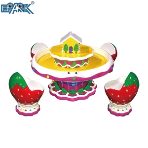 Table de sable en fibre de verre pour enfants, Table pour gâteaux aux fraises, avec tabouret, de haute qualité, g - Product Image 2
