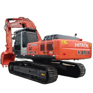 Pelle Hitachi 350 d'occasion, expédition rapide au Japon, machine de construction par terrassement de grande taille, moteur à noyau, boîte de vitesses, PLC - Product Image 2
