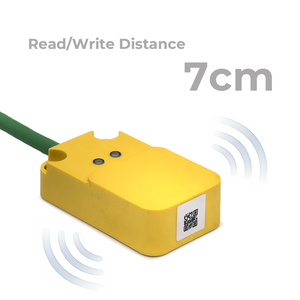 D1338T Lecteur Industriel HF RFID 13.56MHz ISO15693 Modbus TCP IP67 M12 RJ45 PoE pour Système MES Identification Outils - Product Image 3