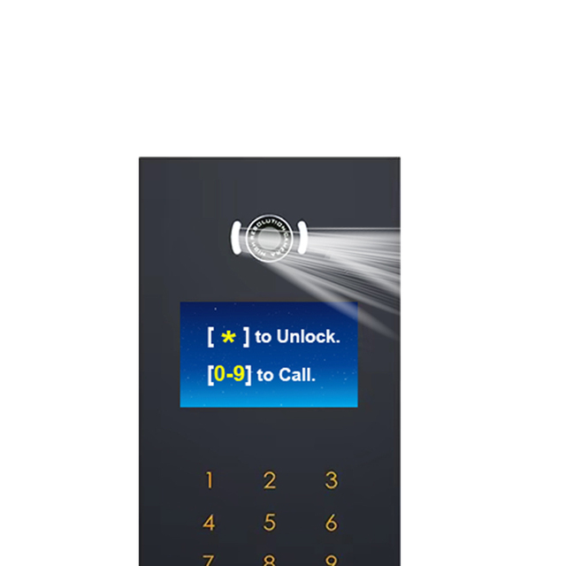 Lanbon 4.3 Inch Wifi Apartment Door Bell Camera HD Audio Visual Smart Home Door Video Intercom