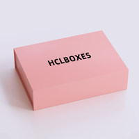 Boîte cadeau rigide réutilisable magnétique personnalisée, lamination mate, carton recyclable pour vêtements, accessoires, cosmétiques, faux cils