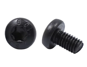สกรูหัว Torx เหล็กกล้าคาร์บอน เกรด 10.9 ชุบสังกะสีดำ ขนาด M3 x 8 มม. 16 มม. พร้อมสลักเกลียวหัวหกแฉกขนาด M4 M5 M6 M8 M10 - Product Image 6