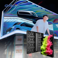 Pantalla LED para Exteriores P3.91 Fija de 6500cd de Alto Brillo, Pantalla LED Impermeable para Publicidad Exterior, Pantalla Grande