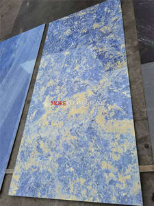 Mármol Azul Bolivia Bahía Dolomita, Efecto Real, Losas Gruesas Pulimentadas, Diseño Moderno para Villas, Alta Dureza, Baja Absorción - Product Image 2