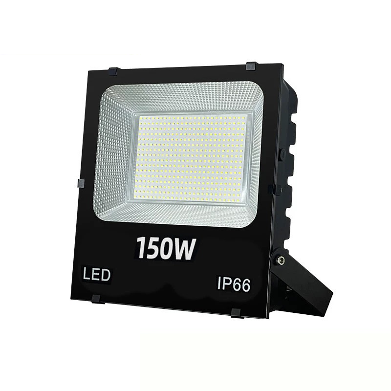 22000 Lumens 150W LED Floodlight, IP66 Aluminum Body 150W Sports Field Work Light, 220V Embedded Garden Application