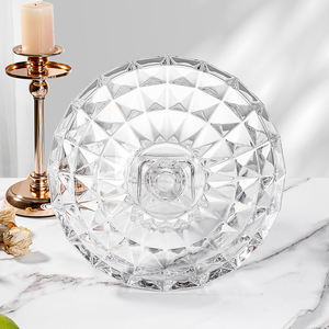 Assiette Verrerie <span class=keywords><strong>Brasilia</strong></span> Gateau Bol À Fruits Plateau Assiettes En Verre Plateau À Bonbons Alimentaire Plateau À Dessert Pour Plat Alimentaire - Product Image 2