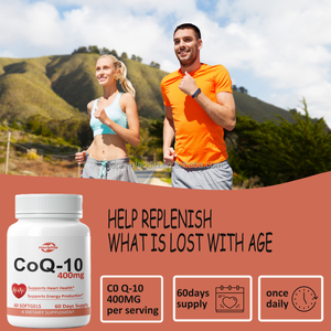 แคปซูลซอฟต์เจลโคเควอไนซ์ (CoQ10) ความเข้มข้นสูง สำหรับสุขภาพหัวใจและเพิ่มพลังงาน อาหารเสริมสารต้านอนุมูลอิสระจากธรรมชาติสำหรับผู้ใหญ่ - Product Image 6