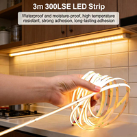 Ruban adhésif haute température personnalisé 12mm 55m 3m 300lse 9495le, ruban LED 3m-300Ise pour ruban adhésif double face transparent 3m 9495le