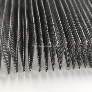 Nhà Máy Giá chống ăn mòn lớp phủ <span class=keywords><strong>PVC</strong></span> xếp li lưới gấp Net côn trùng lưới cho nội thất cửa - Product Image 2