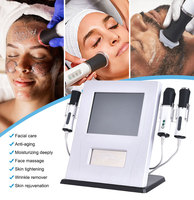 Appareil de massage facial portable à bulles de CO2, machine d'oxygénation pour le raffermissement de la peau, super appareil facial 3 en 1