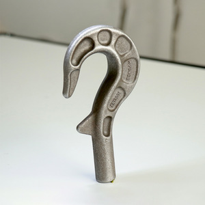 Crochet de machinerie minière forgé à la presse, en aluminium usiné, forgage sur mesure, 1 pièce - Product Image 1