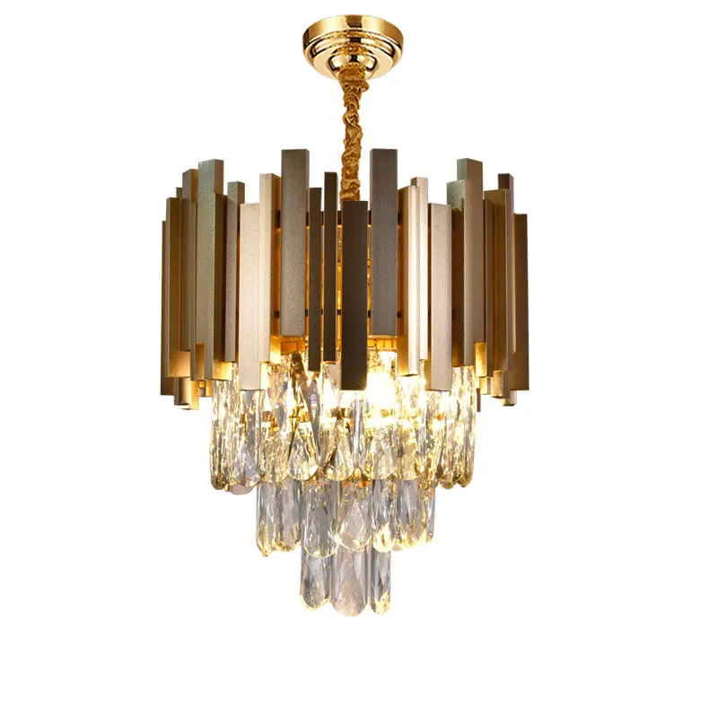 European style Crystal Chandelier Light Lustres de cristals Lamp for Living Room Crystal Light Home decorative Lighting