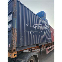 Conteneur GP d'occasion de qualité supérieure de 20 pieds |   Unité de transport entièrement scellée en acier Corten Direct Depot.