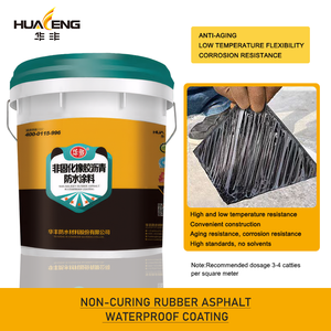 Revestimiento impermeable de polímero bituminoso de caucho líquido rociado de ajuste rápido, <span class=keywords><strong>emulsión</strong></span> de pintura de estado líquido solidificada rápida <span class=keywords><strong>para</strong></span> techo - Product Image 5