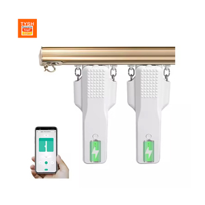 TYSH-Tuya Batterie Ultra-silencieuse, Contrôle Vocal par Application Wifi, Rideaux de Rêve, Rideau de Lit à Moteur <span class=keywords><strong>Robot</strong></span> Solaire Intelligent pour Chambre à Coucher - Product Image 1
