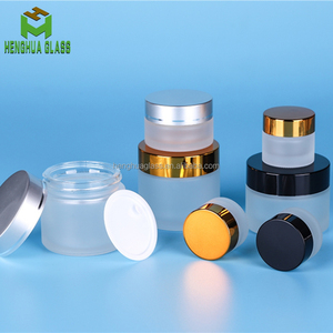 Bán Sỉ Lọ Đóng Gói Mỹ Phẩm Tròn 5G 10G 15G 20G 30G 50G 60G 100G Mờ Lọ Đựng Kem Lọ Thủy Tinh Có Nắp - Product Image 2