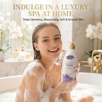 TWG RTS Gel Douche Lavande Hydratant et Nettoyant en Profondeur, Parfum Longue Durée, Effet Blanchissant, Vente Chaude