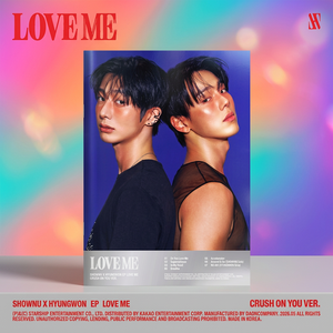 โชว์นู x ฮยองวอน (มอนสตา็กซ์) อัลบั้ม [LOVE ME] (เวอร์ชั่น CRUSH ON YOU) อัลบั้มแฟนคลับเคป๊อปเกาหลีอย่างเป็นทางการ - Product Image 3