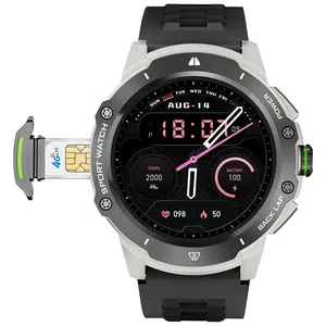 Ip67 Waterdichte Fitness Tracker Touchscreen 4G Android Smartwatch Lte Amoled Track Camera Hartslagmeter Sport Smartwatch