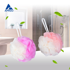 Amigo Bath Sponge Flower 50g PP Material Soft Mesh For Back Scrubbing And Lathering - Product Image 1