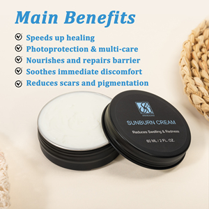 Commercio all'ingrosso dopo la cura del <span class=keywords><strong>sole</strong></span> <span class=keywords><strong>per</strong></span> prevenire le cicatrici lenisce la riparazione della pelle di ossido di zinco <span class=keywords><strong>crema</strong></span> <span class=keywords><strong>per</strong></span> il trattamento di primo soccorso - Product Image 4