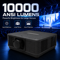 Projecteur laser pour grandes surfaces de 10 000 lumens ANSI pour projection immersive, musées et projection mapping