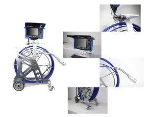 OEM 1080p локатор труб гусеничный робот бурение скважин глубоководная камера для проверки стока трубы инспекционная канализационная камера 360 - Product Image 1