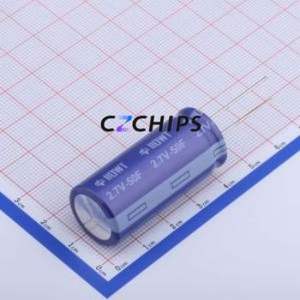 Supercondensateur WTR2V750FZ-1840L, composant traversant (THT), P=7,5 mm, condensateur 50F -10%~+30% 2,7V 140uA@72h - Product Image 1